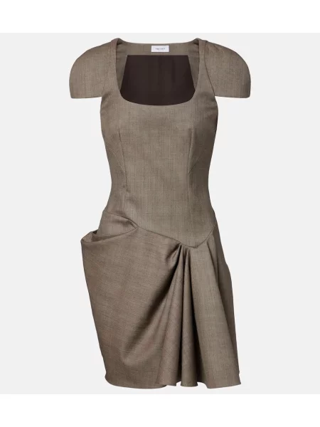 Rochie Mcqueen drapată gri