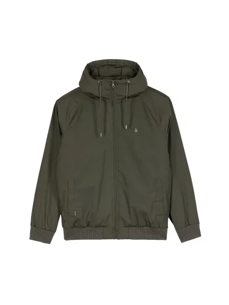Volcom Přechodná bunda HERNAN tmavě zelená