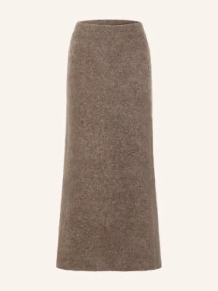 Stylein Pletená Sukně Nanie černošedá