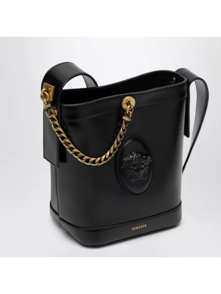 Kapelusz Versace czarny