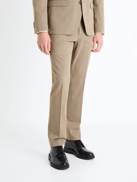 Костюм Celio кафяво