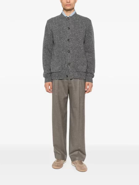 Cardigan Eleventy tricotate gri