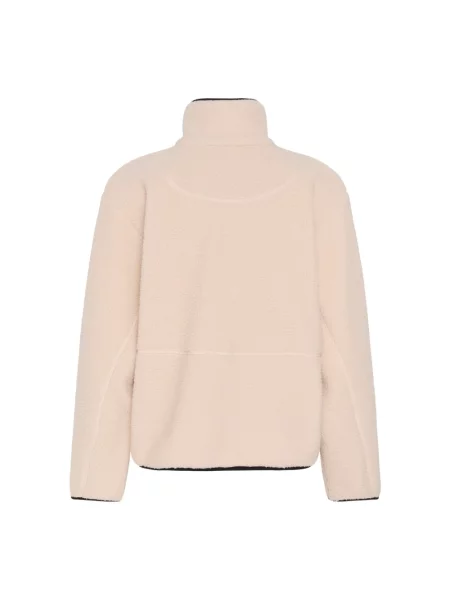 Kurtka Inwear z owczej skóry beżowa