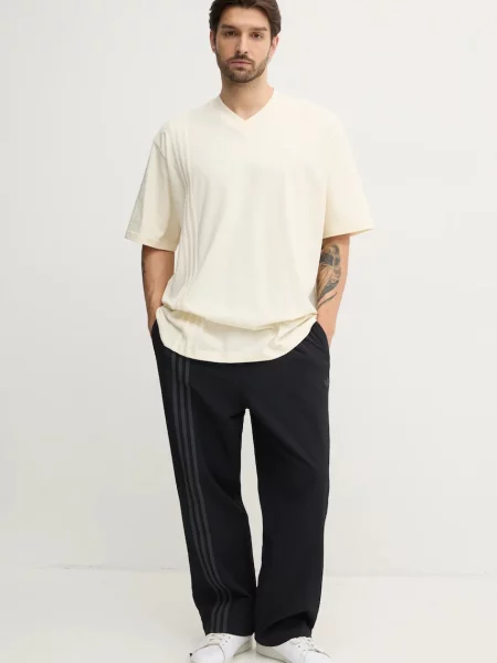 Футболка adidas Originals FRONT ST TEE однотонна бежевий