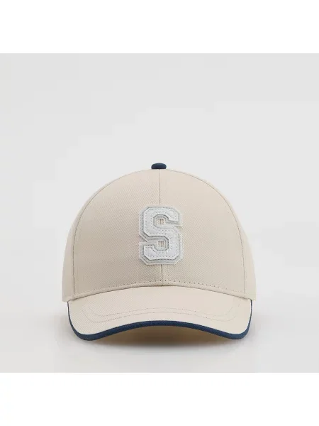 Reserved baseballová kšiltovka krémová