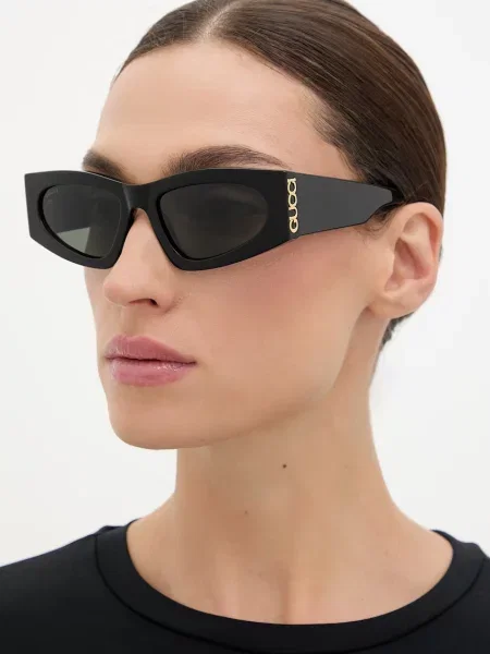 Gucci γυαλιά ηλίου cat-eye Γυναικεία μαύρο