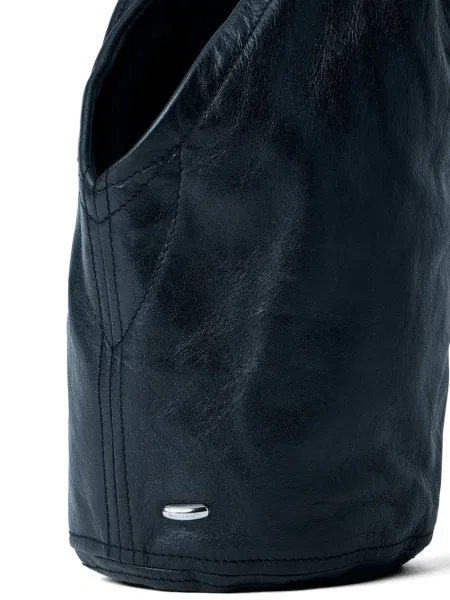 Geanta de piele Our Legacy din piele negru