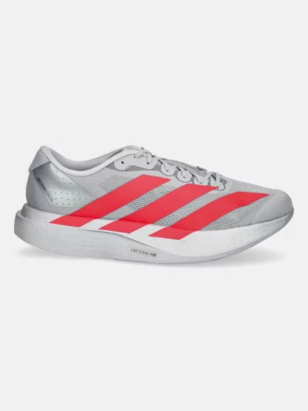Sneakers adidas Adizero EVO SL Silver Met./ Lucid Red/ Iron Met. EUR 44 červená