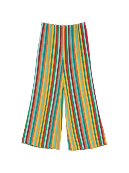 Pantaloni palazzo Simon Miller cu dungi galben