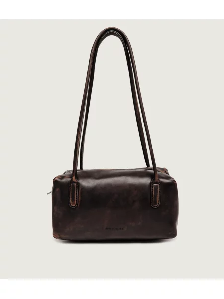 COPENHAGEN STUDIOS De piele geantă pe umăr CPH Bag maro