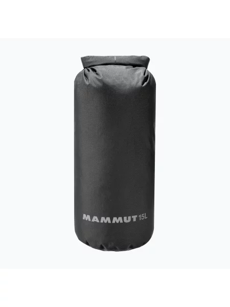 Olcsóbban. Mammut Drybag Light 15 l vízálló táska fekete. Méret: 15 l fekete
