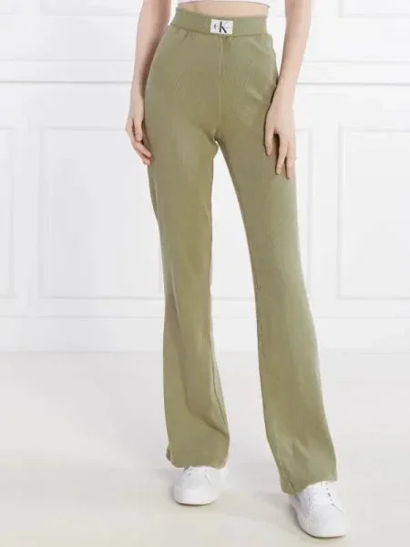 CALVIN KLEIN JEANS Jogger nadrág zöld