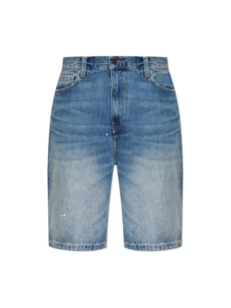 Szorty Carhartt Wip niebieskie