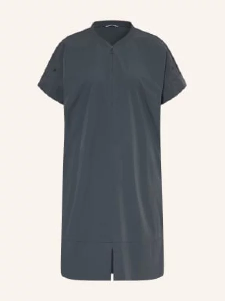 Jeanne Baret Sukienka Oversize Sumatra schwarz czarna