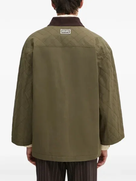 Prošívaná bunda Kenzo zelená
