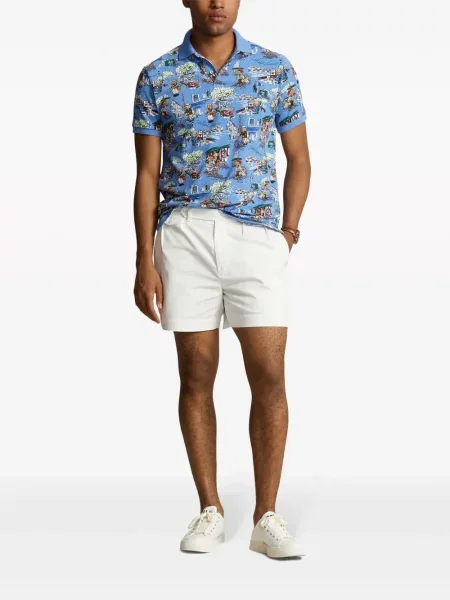 Lněná kšiltovka Polo Ralph Lauren růžová
