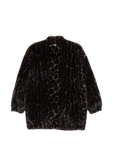 Palton Apparis cu imagine cu model leopard maro