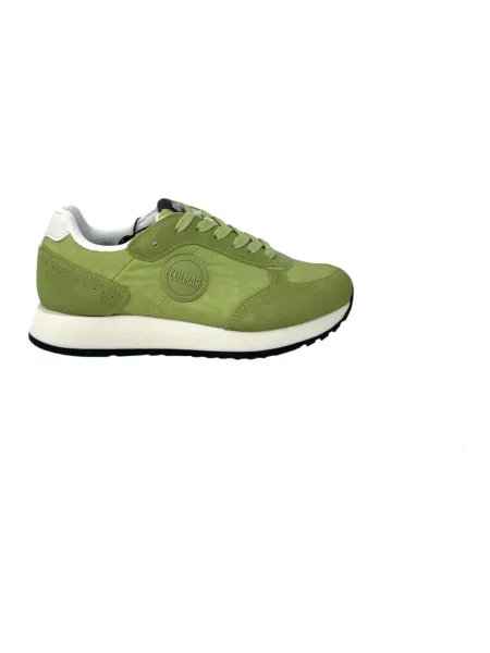 Sneakersy Colmar skórzane zielone