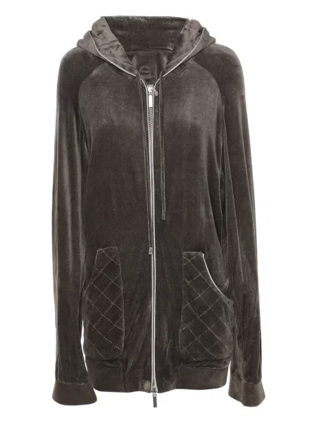 Bluza z kapturem Marina Rinaldi brązowa