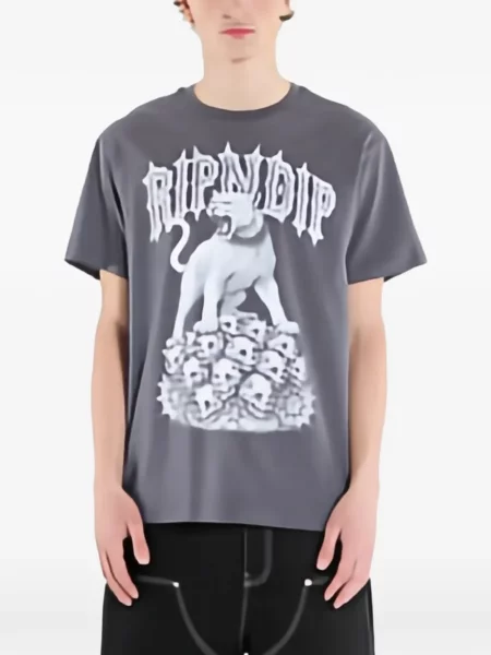 Tricou Ripndip gri
