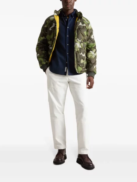 Flanelová košile Woolrich modrá