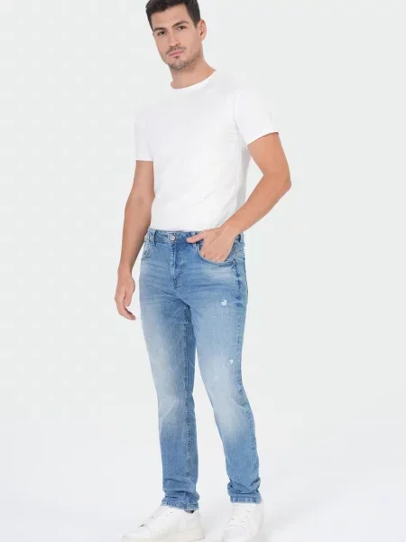 M.O.D MIRACLE OF DENIM Jeans albastru