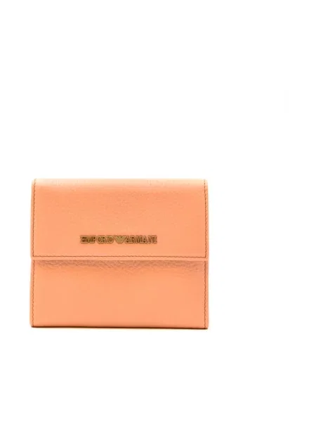 Portfel Emporio Armani czerwony