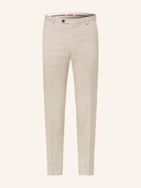 Cg Club Of Gents Oblekové Kalhoty Cg Paco Slim Fit 71 hellbraun