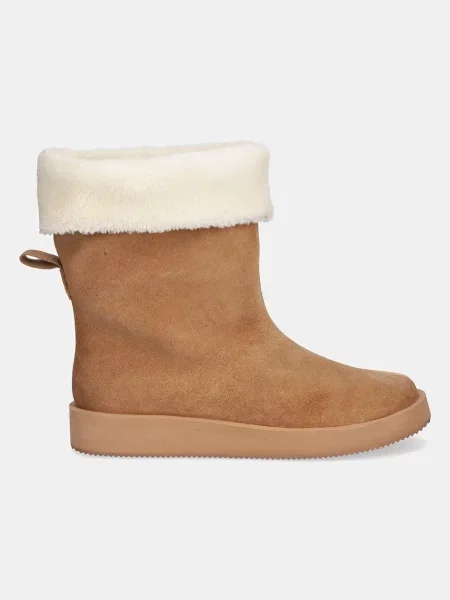 Замшевые сапоги Hugo бежевые