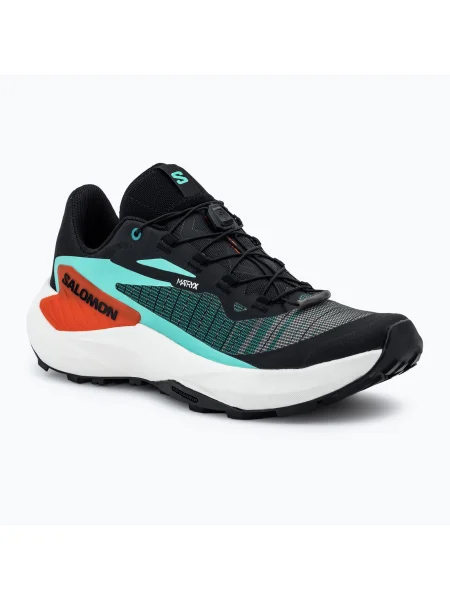 Мъжки обувки за бягане Salomon Genesis bay/electric green/cherry tomato зелено