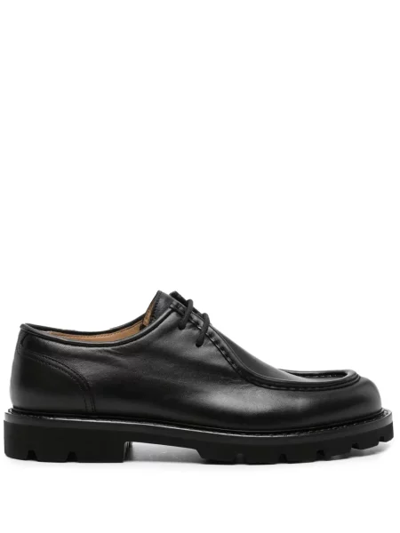 Pantofi derby Scarosso din piele negru
