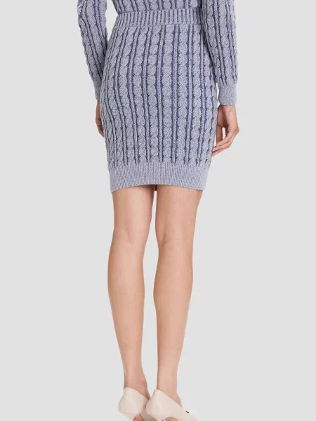 Юбка мини Guess голубая
