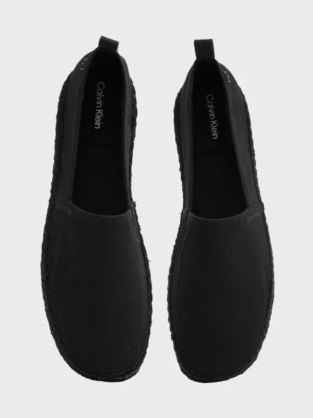 Эспадрильи Calvin Klein из канваса черные