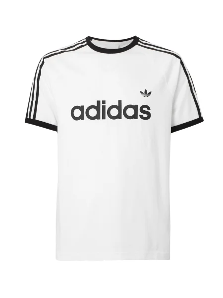 ADIDAS ORIGINALS Majica Ringer crna bijela