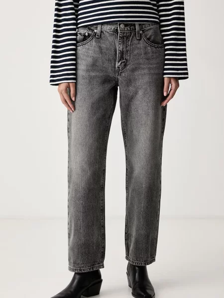 Levi's blugi relaxed fit pentru femei EASY DAD gri