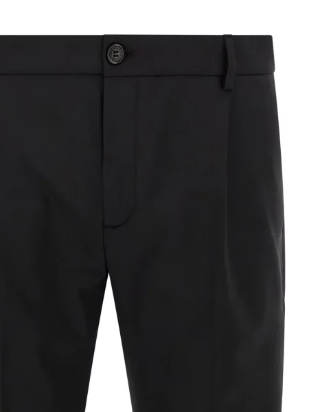 Pantaloni Department 5 de lână plisate negru