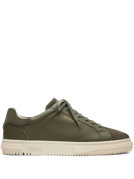 Sneakerși Axel Arigato cu șireturi din dantelă verde