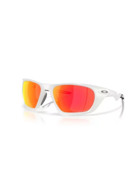 Okulary Oakley Lateralis Seek Collection Matte Vapor z soczewkami Prizm Ruby Polarized białe