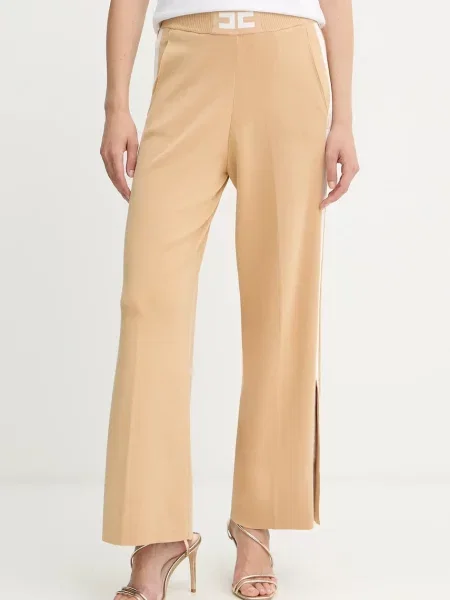 Спортивні штани Elisabetta Franchi візерунок бежевий