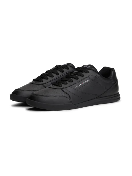 Superge Tommy Hilfiger Lopro Cup Leather črna