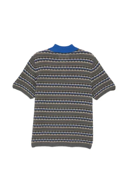 Tricou polo Croquis gri