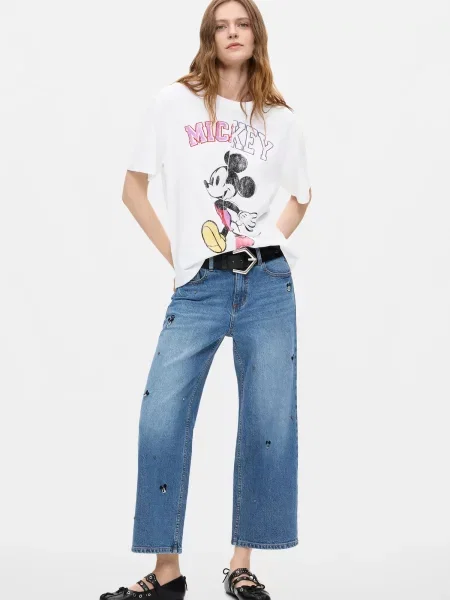 Desigual Džínsy denim modrá