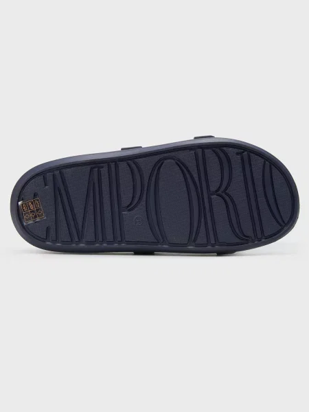 Шлепанцы Emporio Armani синие