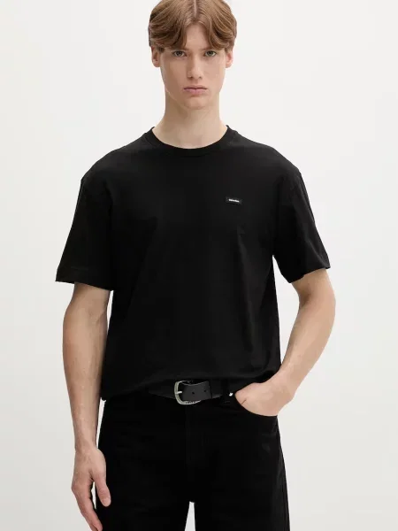 Calvin Klein t-shirt Ανδρικό μαύρο