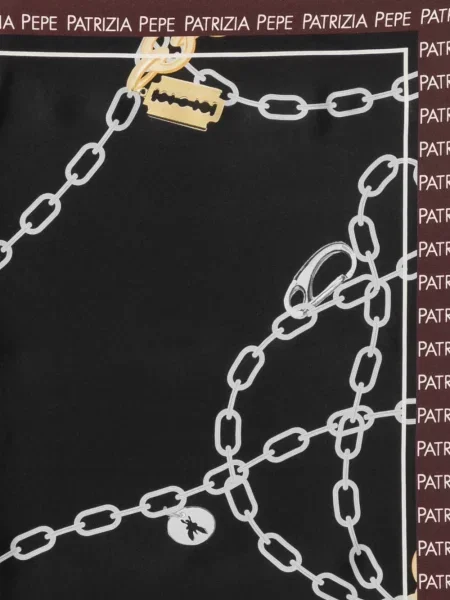 Fular Patrizia Pepe negru