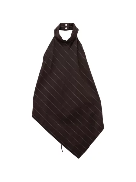 Top Helmut Lang asimetric maro