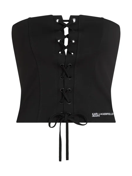 Top Karl Lagerfeld Jeans alb