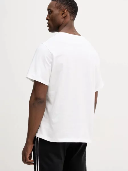 Michael Kors tricou din cu imprimeu alb