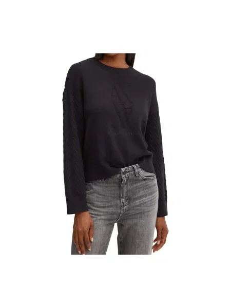 Sweter Armani Exchange czarny