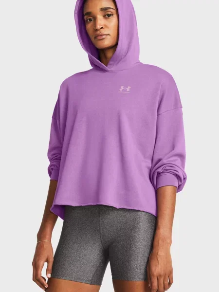 Махрова спортивна кофта Under Armour фіолетова
